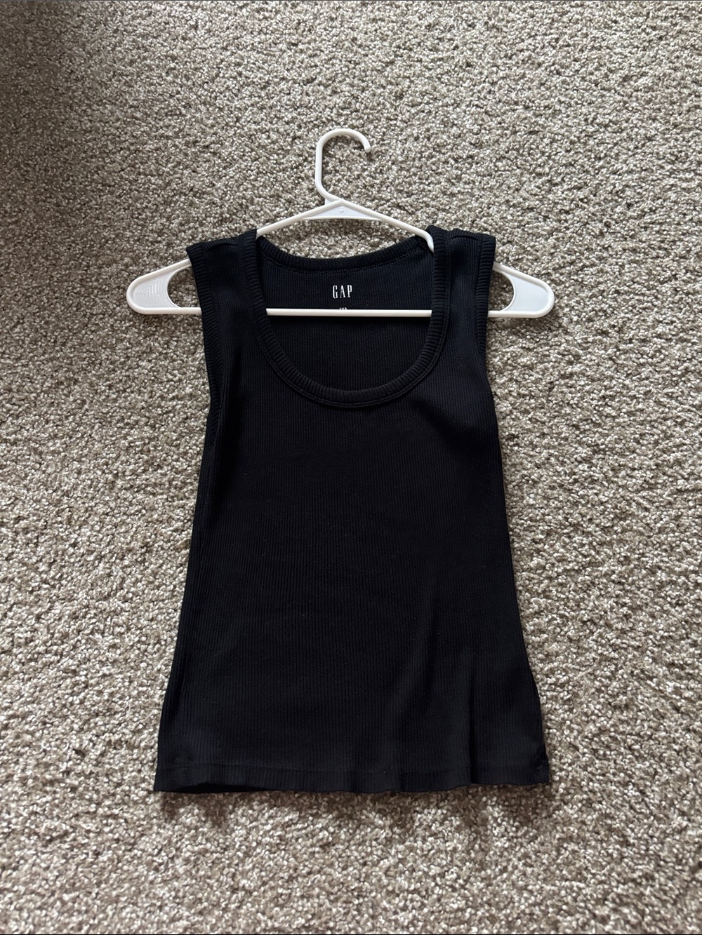 GAP Black Tank Top Size XXS
